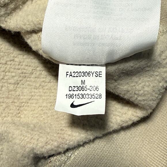 Nike Club Fleece Pullover Fashion Men's Hoodie Desert Camo Orange Size M RARE - Picture 6 of 9